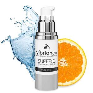Super C Serum for Mature Skin - All-in-One Vitamin Formula Hydrates, Firms, Lift
